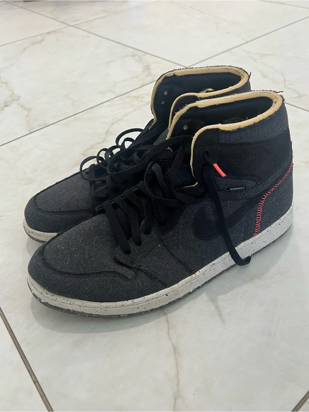 Nike Air Jordan Crate 1 Retro High Zoom Sneakers Size 14 US